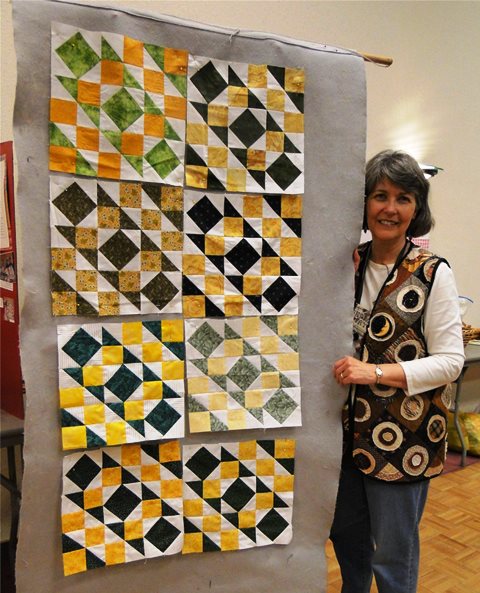 Sharon Fry, Block of the Month Winner